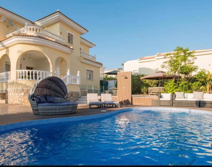 Luxury Private Villa Casa Jojo Own Pool & Hot Tub Ciudad Quesada Exterior foto